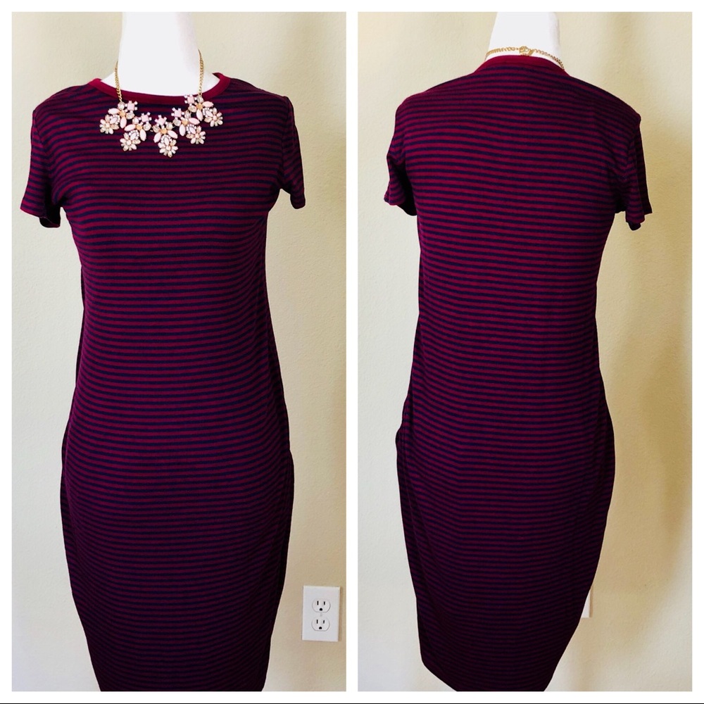 Stripes dress size Medium - Picture 1 of 4